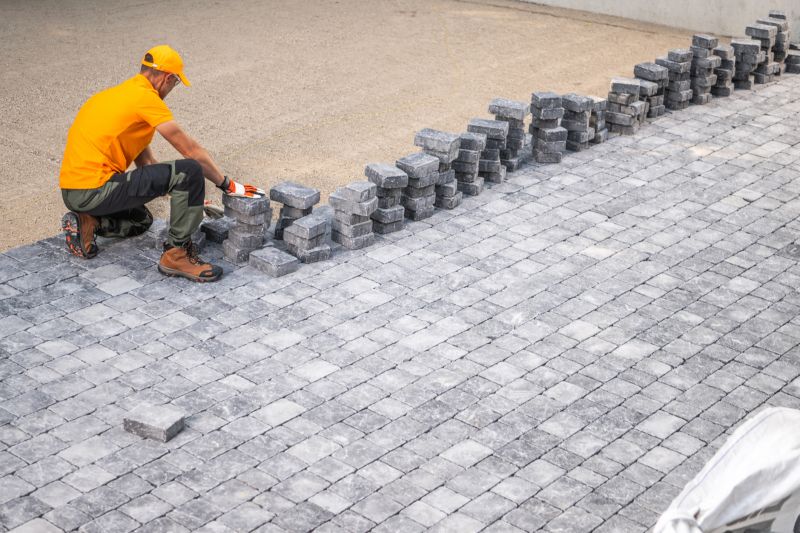 Public Space Paver Installation